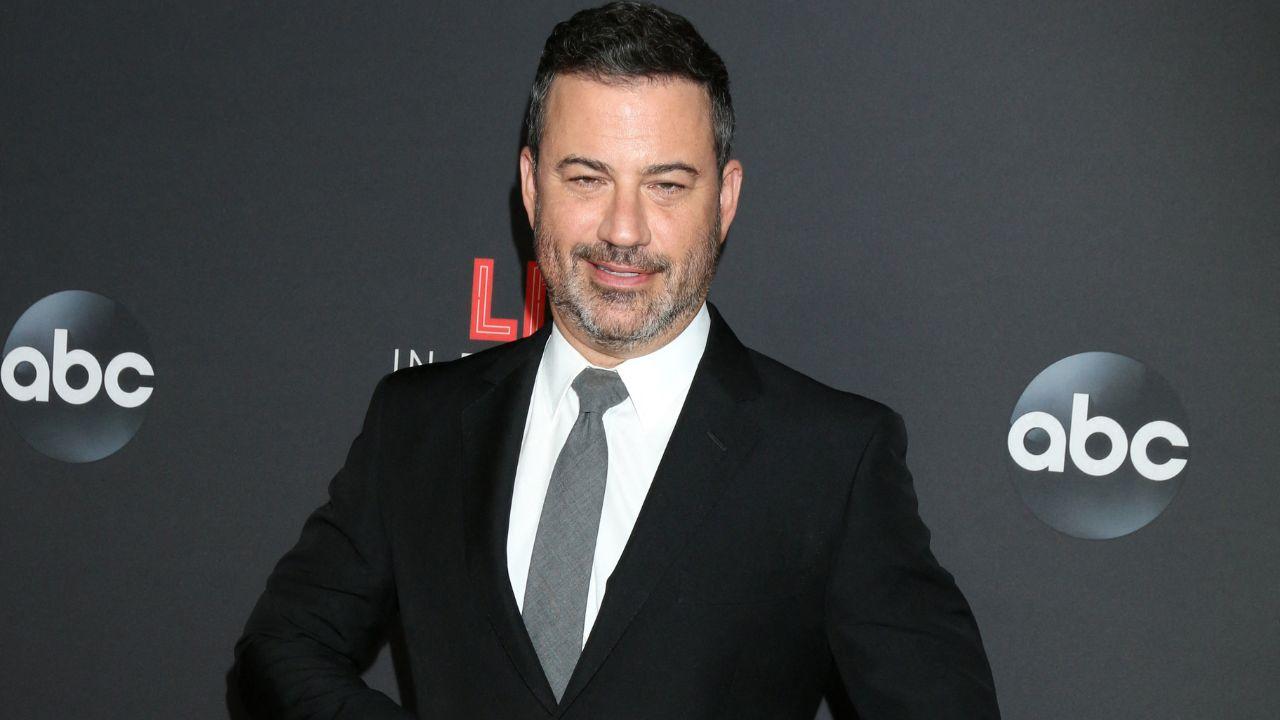 Image of Stephen Colbert urged fans to vote for 'Jimmy Kimmel Live!' at this year's Emmys.