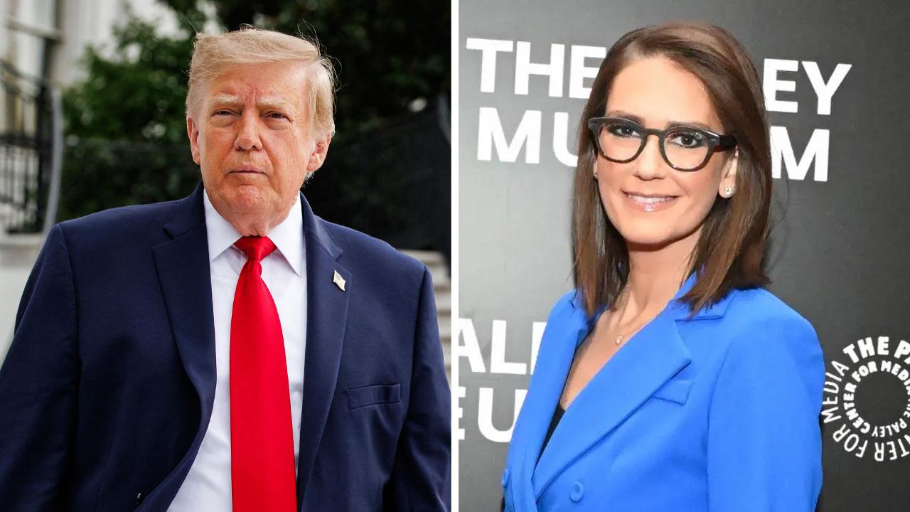 Composite photo of Donald Trump and Jessica Tarlov.