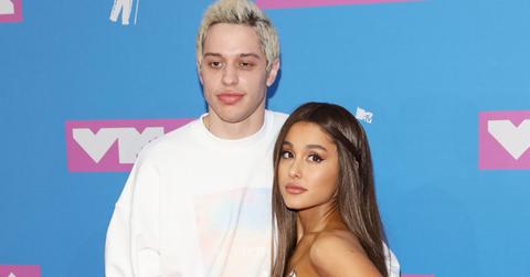 Pete Davidson And Ariana Grande On Red Carpet