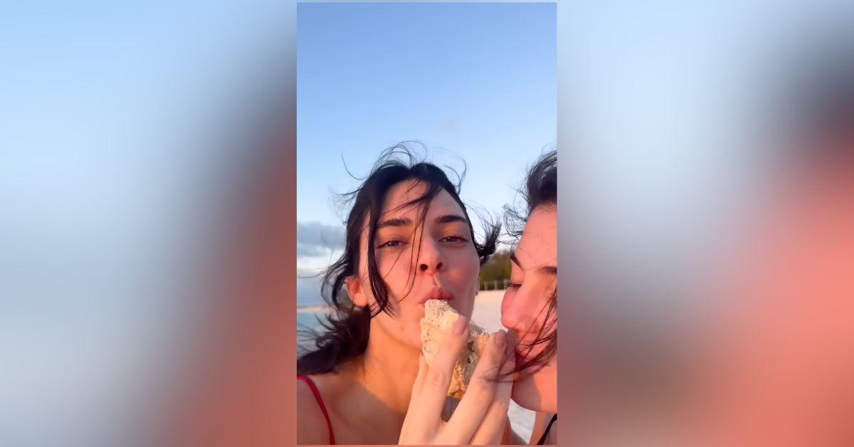 kendall jenner instagram bikini moment