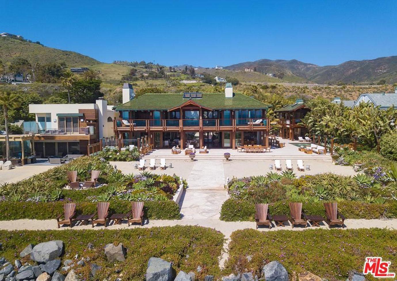 Inside Pierce Brosnan's Beachfront Mansion In Malibu