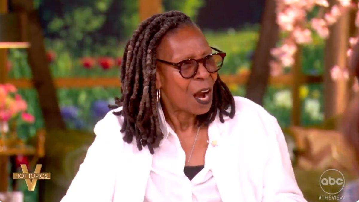 Photo of Whoopi Goldberg thought Donald Trump's proposed library looked like 'a giant p----.'