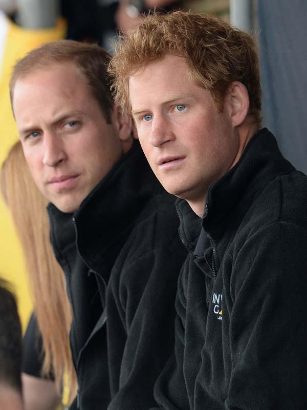 Prince William and Prince Harry attend the Invictus Drumhead Service