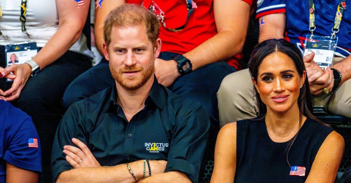 image of prince harry and meghan markle