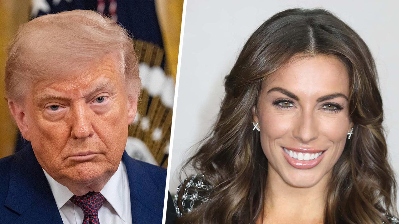 Image of Donald Trump, and Alyssa Farah Griffin