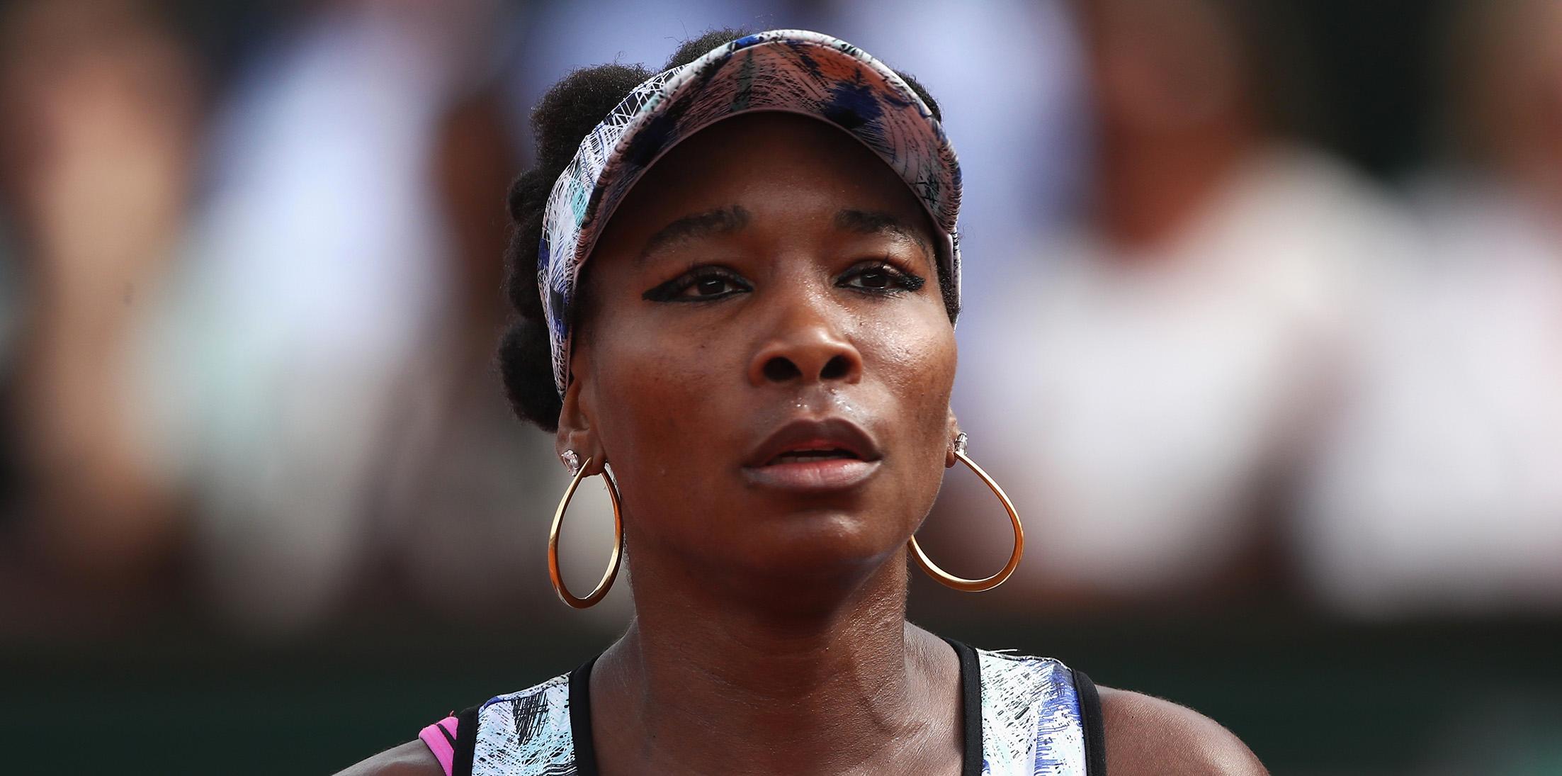 Venus williams car crash feature