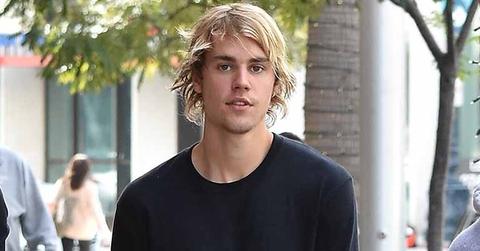 Justin bieber gym post split