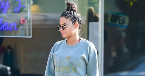 Christina Milian Wears Cute & Comfy Outfit