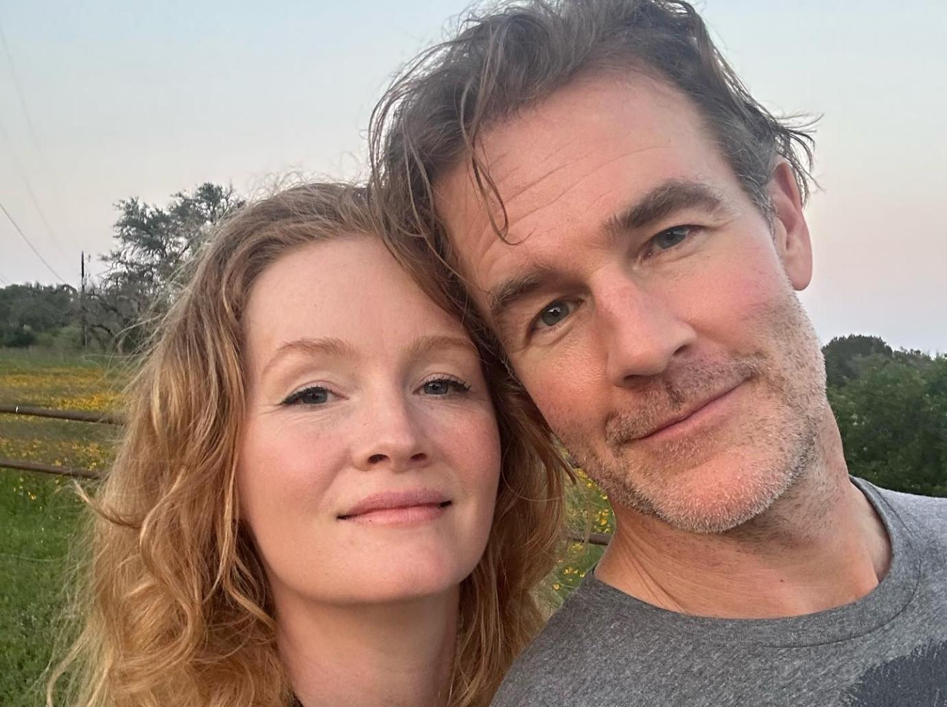 james van der beek wife kimberly supports husband cancer diagnosis