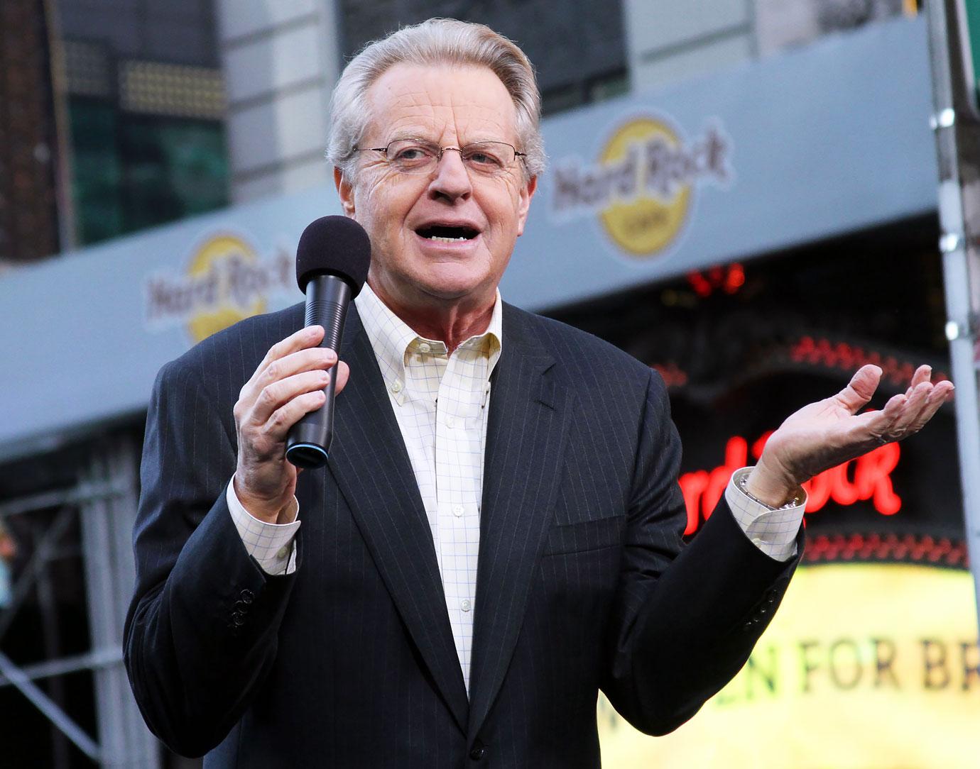 jerry springer reveals which moment from the jerry springer show shocked him the most ok