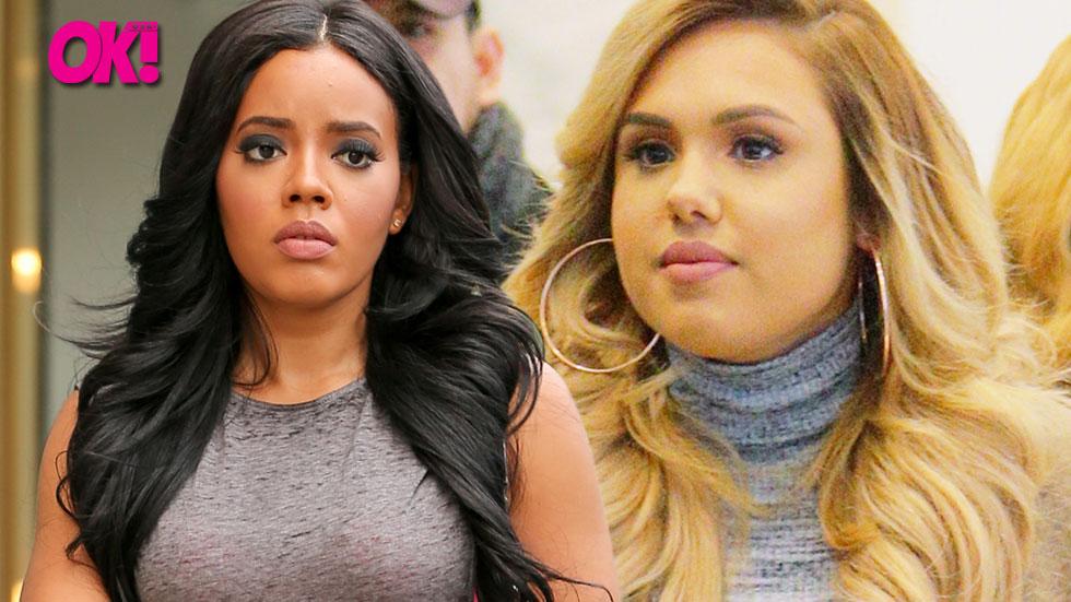 Angela Simmons And Kristinia DeBarge Feud