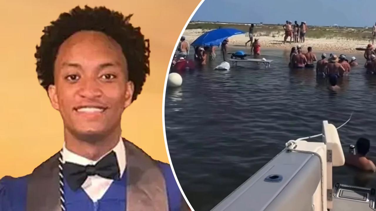 pic of Nolan Wells; boat.