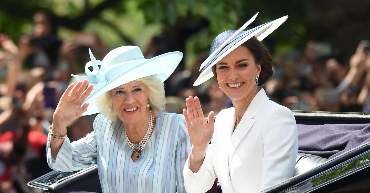 Kate Middleton & Camilla Travel Behind Coffin Without Meghan Markle