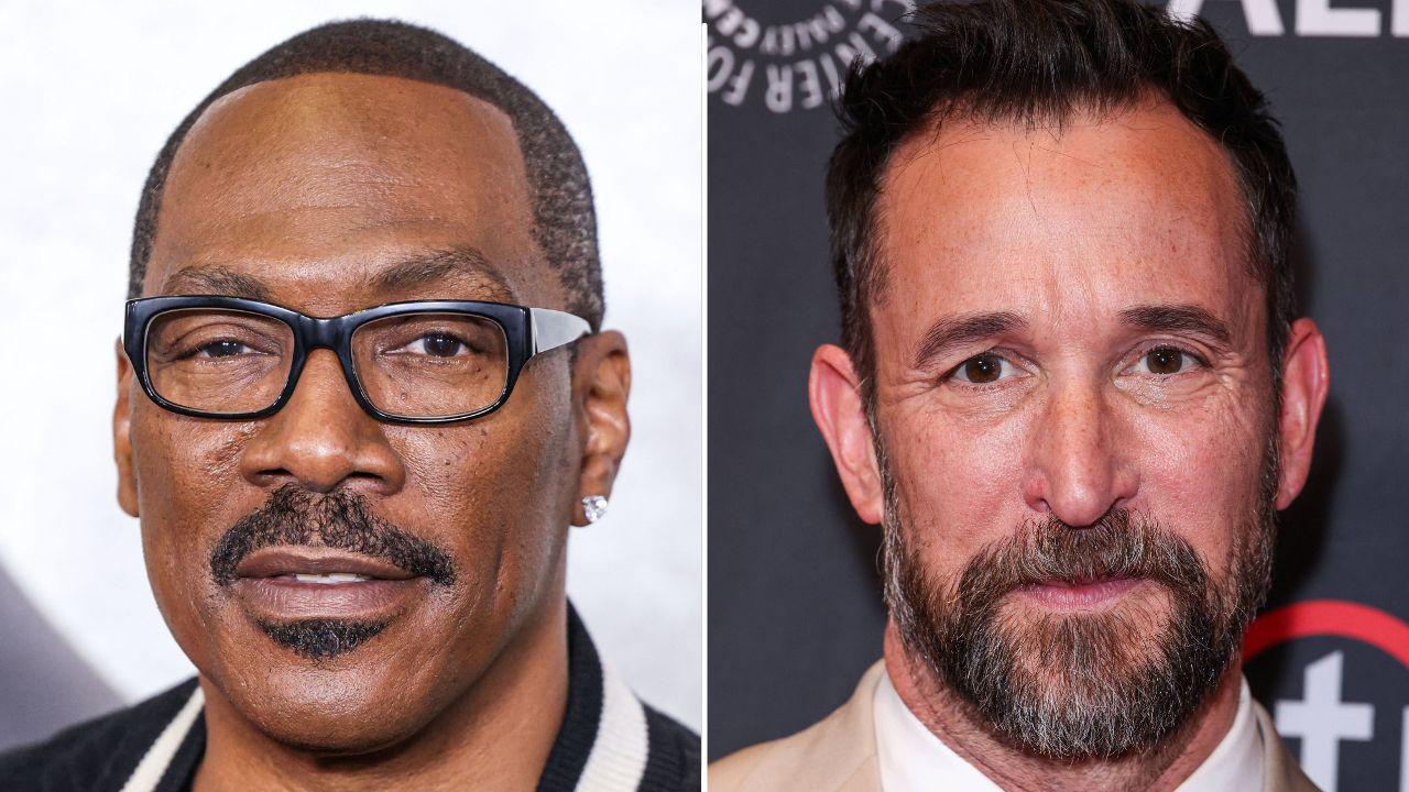 Split of Eddie Murphy; Noah Wyle.