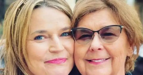 photo of savannah guthrie and mom nancy guthrie