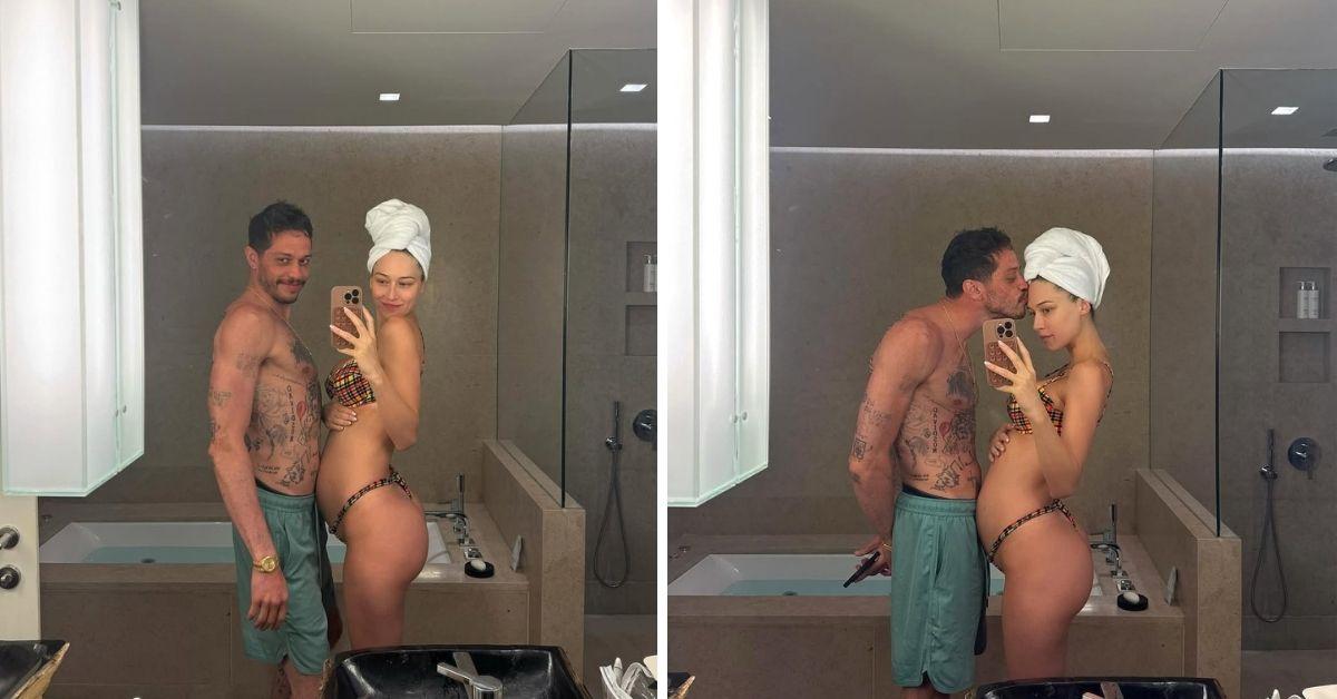 image of The couple announced their pregnancy earlier this year.