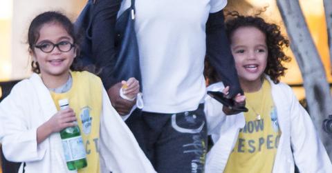 *EXCLUSIVE* Mariah’s children are hyped up after karate class with their nanny