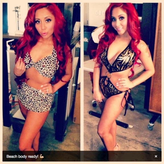 snooki body after baby