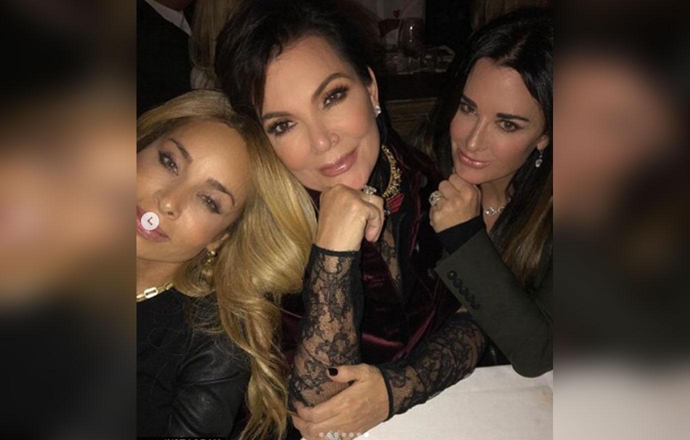 Kyle Richards Wishes Kris Jenner A Happy Birthday On Instagram