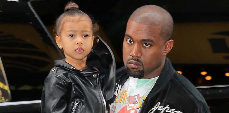 Kanye West carries North West to see the &#8216;Lion King&#8217; in New York