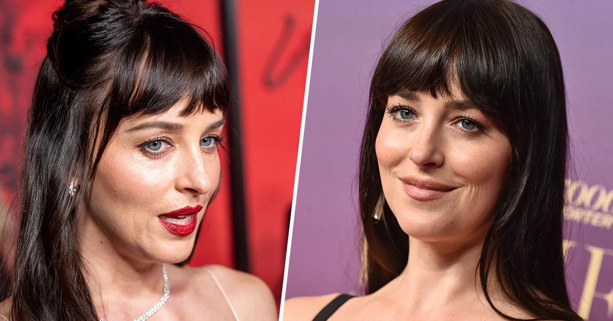 Dakota Johnson's 'Lifted' And 'Sculpted' New Look May Be The Result Of A Brow Lift And Buccal Fat Removal, Surgeon Suggests