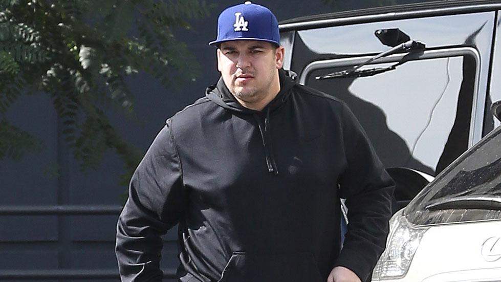 Rob kardashian weight problem