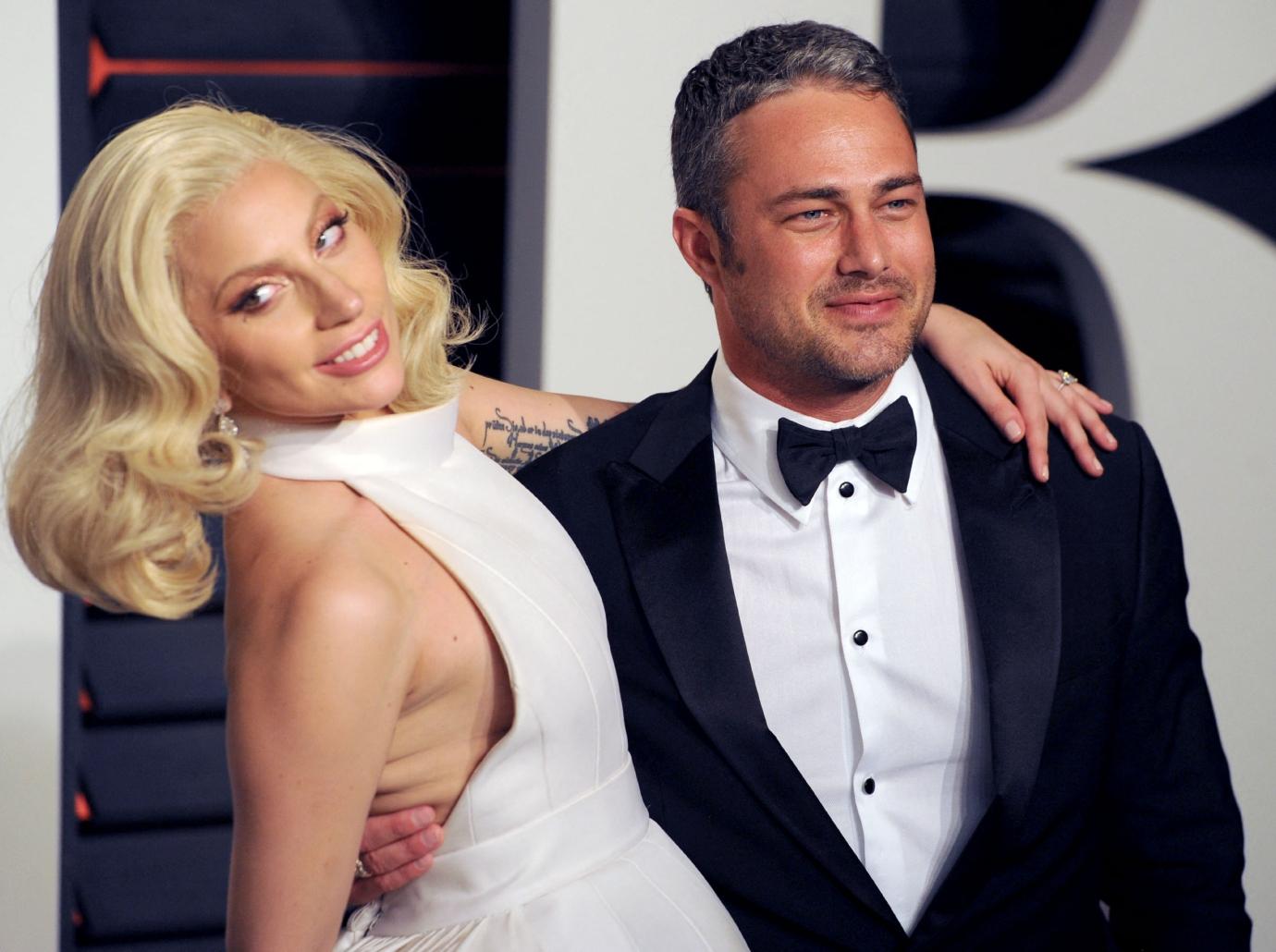 lady gaga engaged rumors spotted diamond ring finger