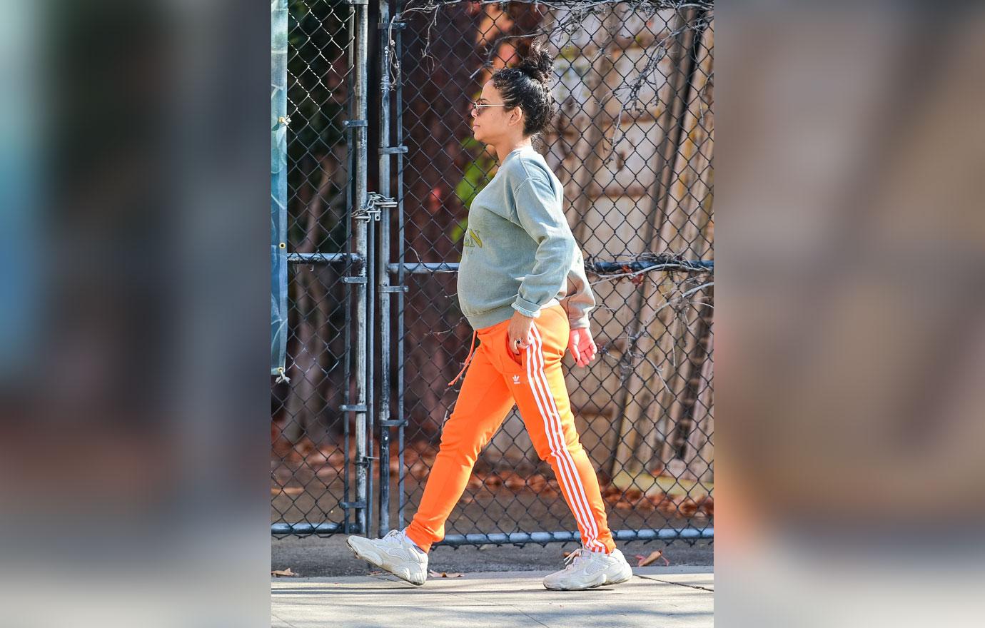 Christina Milian Wears Cute & Comfy Outfit