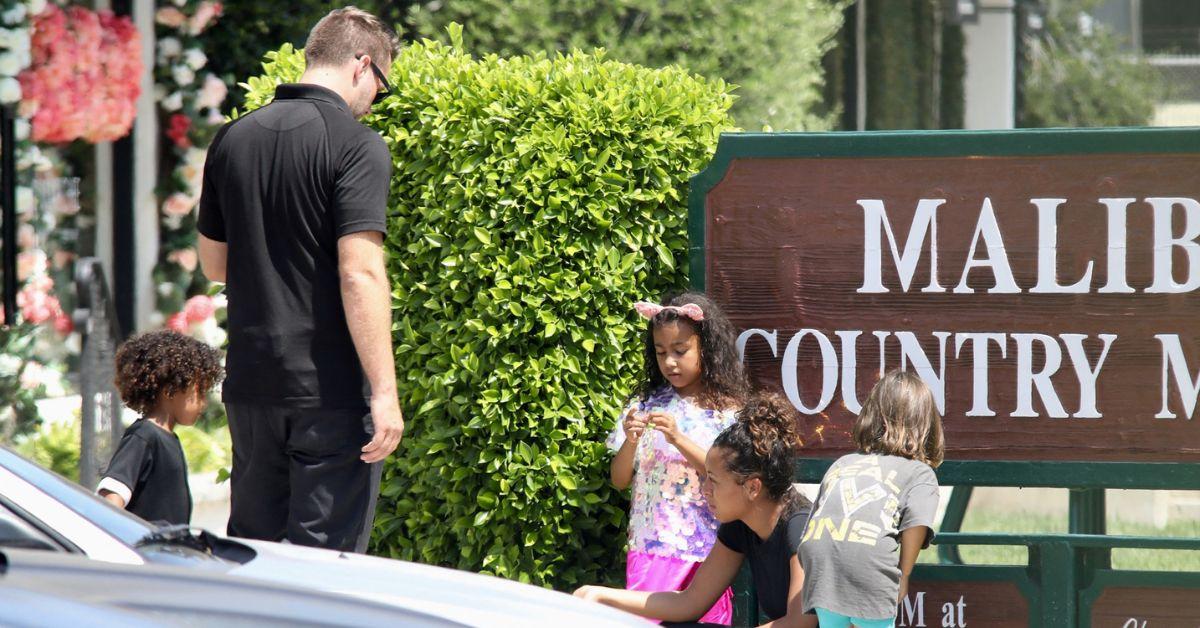Photo of North West, Saint West and Penelope Disick