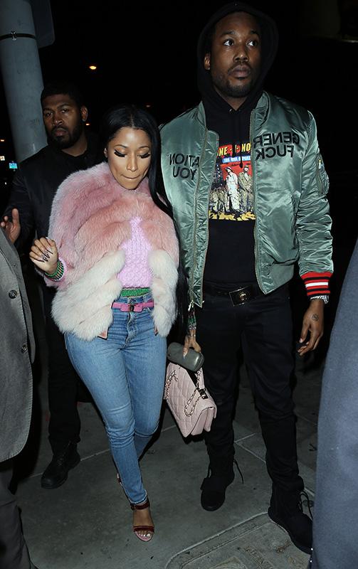 Nicki Minaj &amp; Meek Mill At Catch