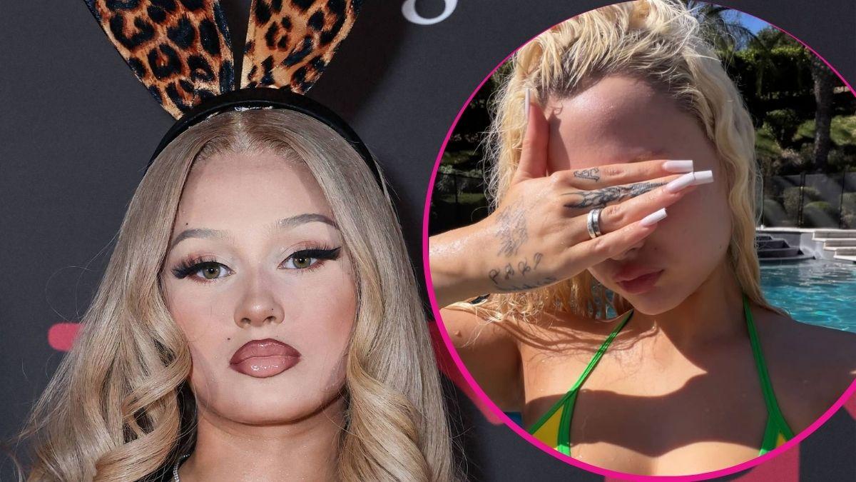 split image of Alabama Barker and Alabama Barker