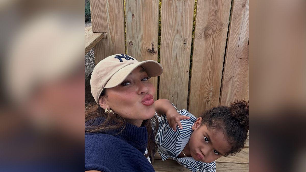 image of The star shares son Ever with her husband. 