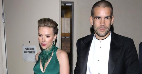 Scarlett Johansson and Romain Dauriac keep the night going after the Oscars