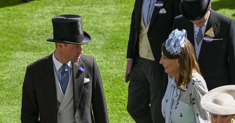 prince william carole middleton screensaver became second mom