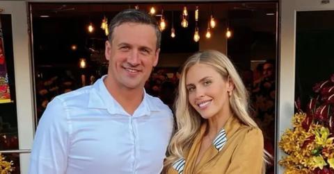 Photo of Ryan Lochte and Kayla Reid.