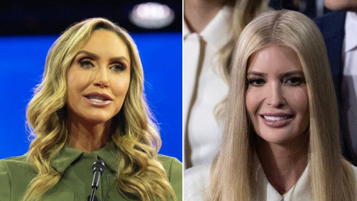 split of Lara & Ivanka Trump. 
