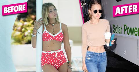 gigi hadid super skinny thin