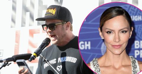 Composite photo of Spencer Pratt and Katharine McPhee.
