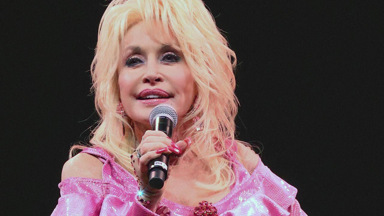 Image of Dolly Parton gave fans a positive health update after skipping the Dollywood ride opening.