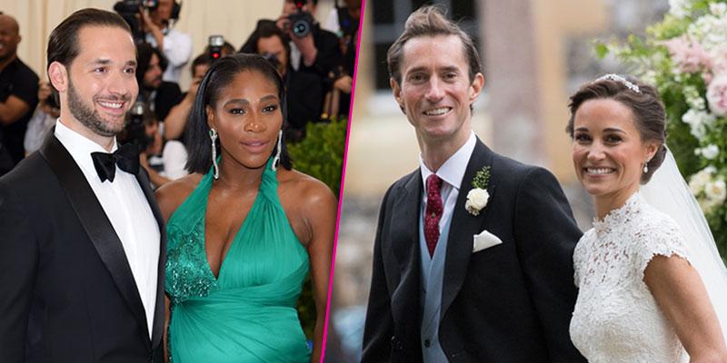 celebrity weddings 2017 serena williams pippa middleton pp