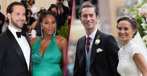 celebrity weddings 2017 serena williams pippa middleton pp