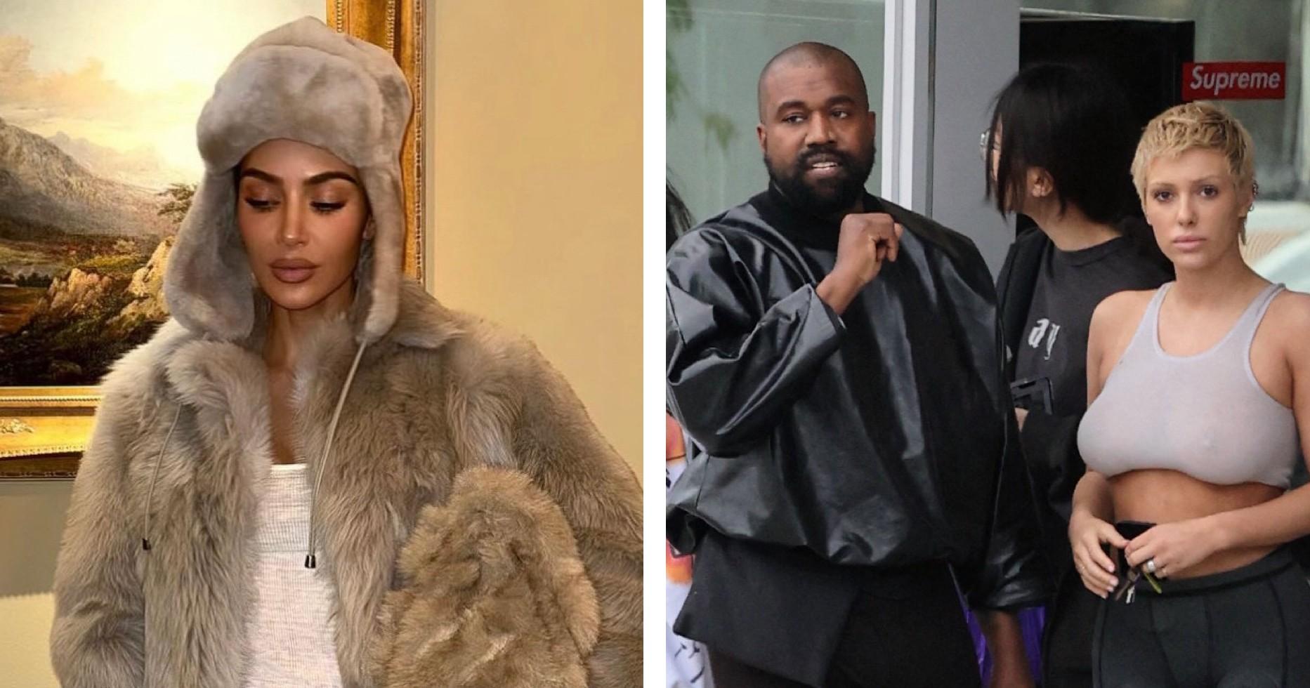Kim Kardashian Slammed For Copying Kanye West's Wife Bianca Censori