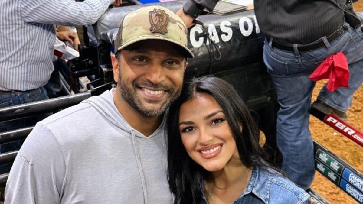 Photo of Kash Patel and Alexis Wilkins