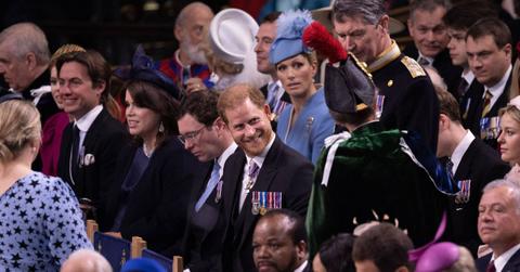 princess anne reacts rumor she blocked prince harry view coronation