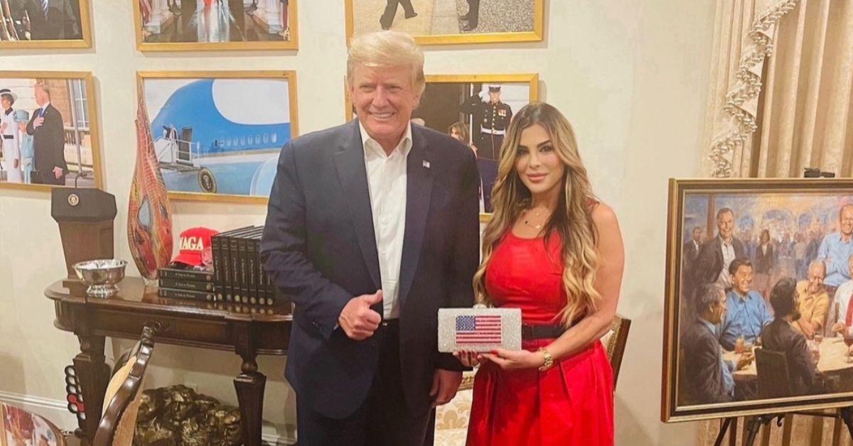 Photo of Donald Trump and Siggy Flicker
