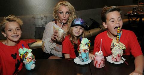 Britney Spears Niece Maddie Aldridge Disney World Long