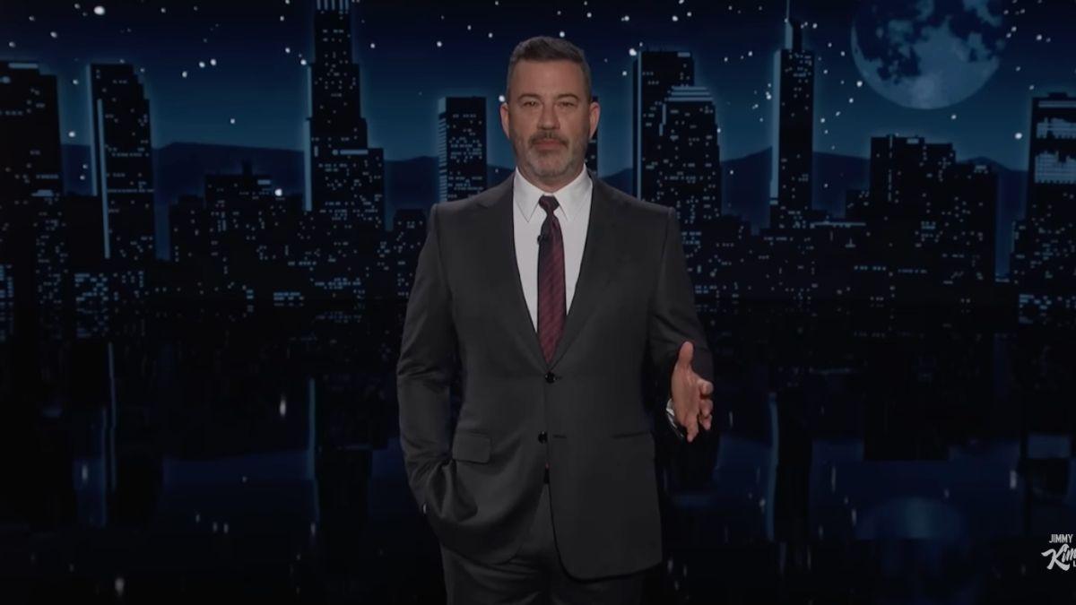 Photo of Jimmy Kimmel laughed when recounting how Donald Trump felt the need to clarify 'whole milk' is spelled with a 'w.'