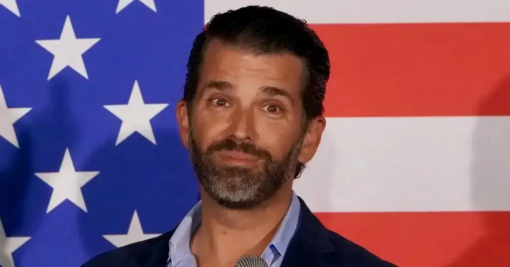 donald trump jr claims joe biden wants everyone locked up and silent