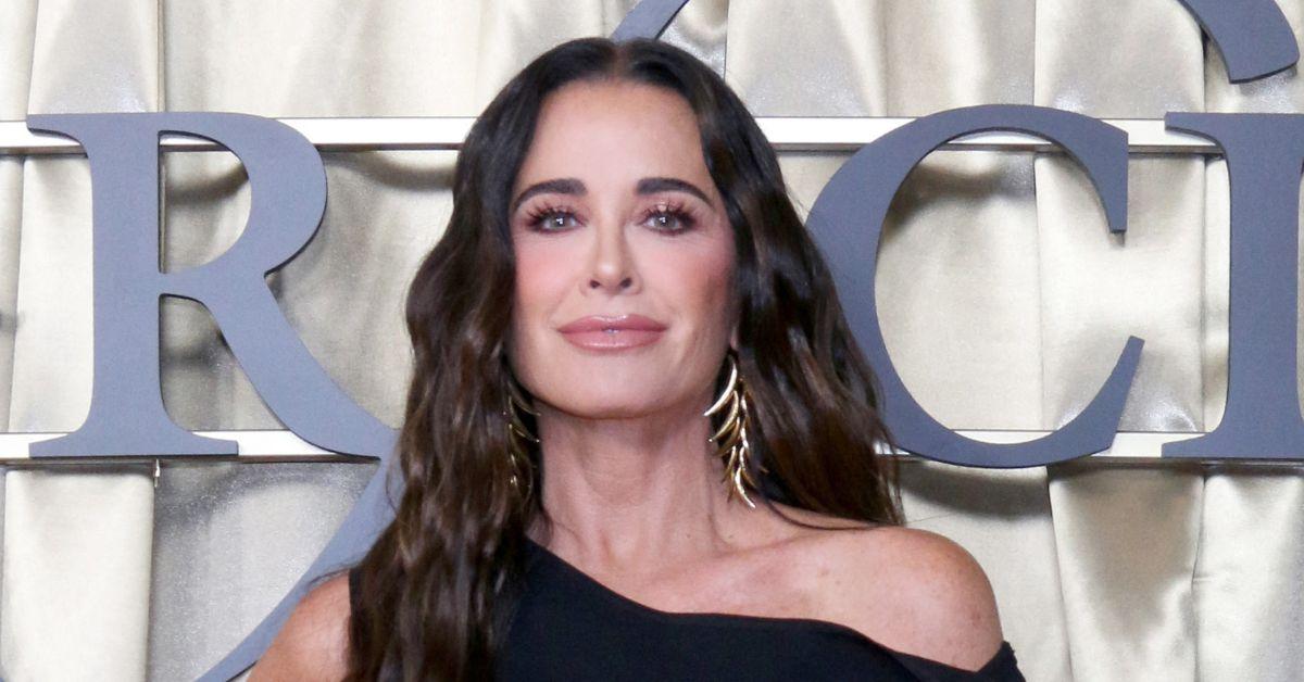 image of Kyle Richards shared that her sister Kim is 'great.'