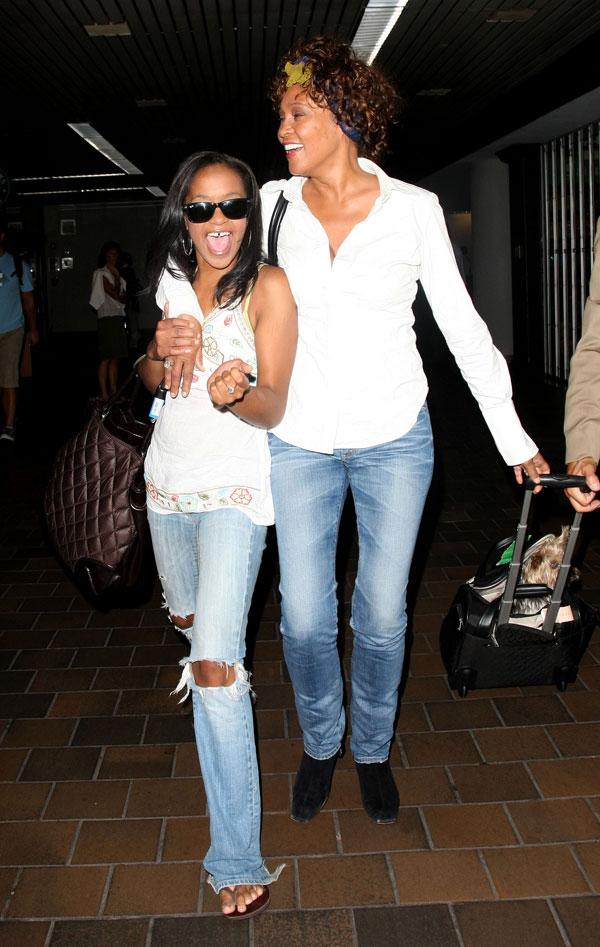 Bobbi kristina brown whitney houston sweet moments 11